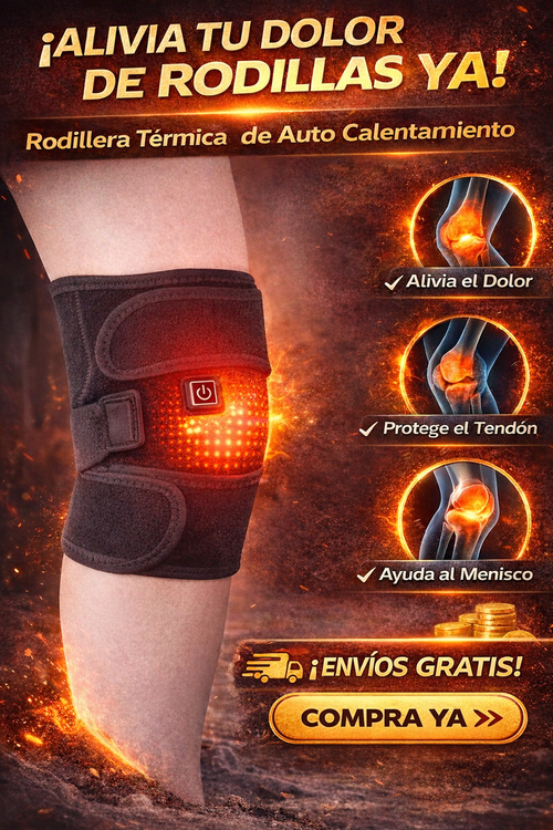 Rodillera Térmica 💥 Dile Adiós al Dolor de Rodillas